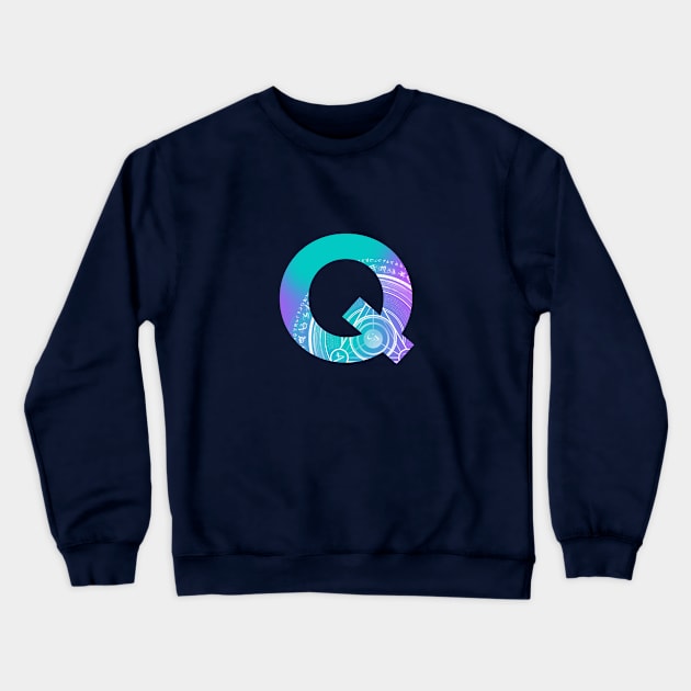 Q Design Crewneck Sweatshirt by Afuu